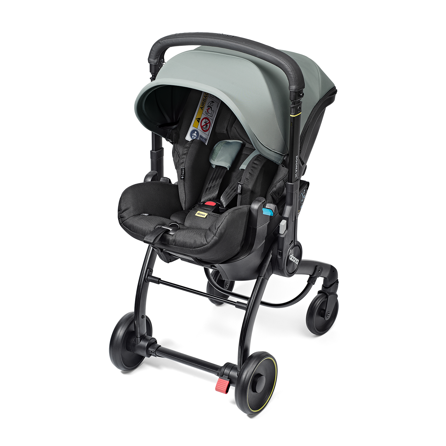 DOONA X_Dusty Sage_262474_Carry angle_sit_1