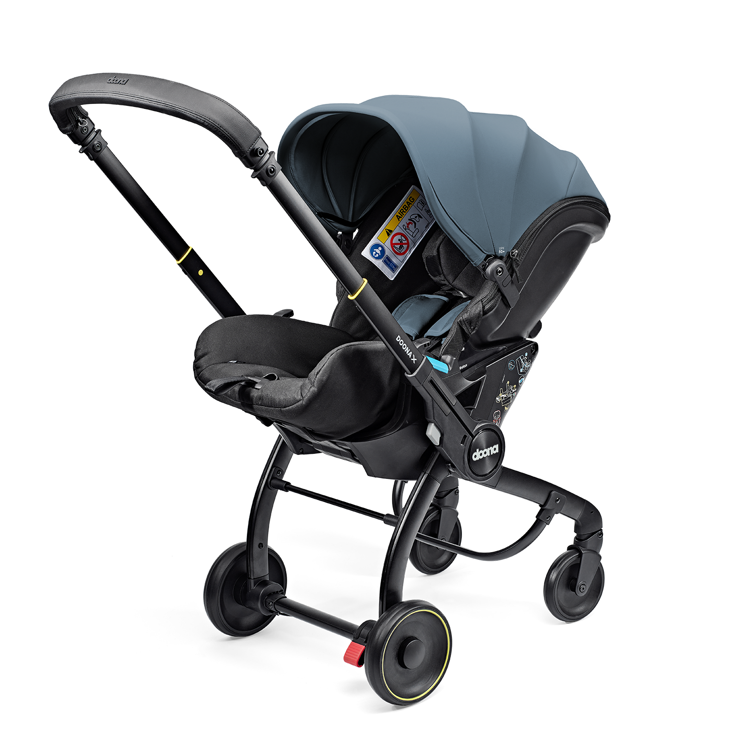 DOONA X_Ocean Blue_262510_Stroller angle_Relax_2