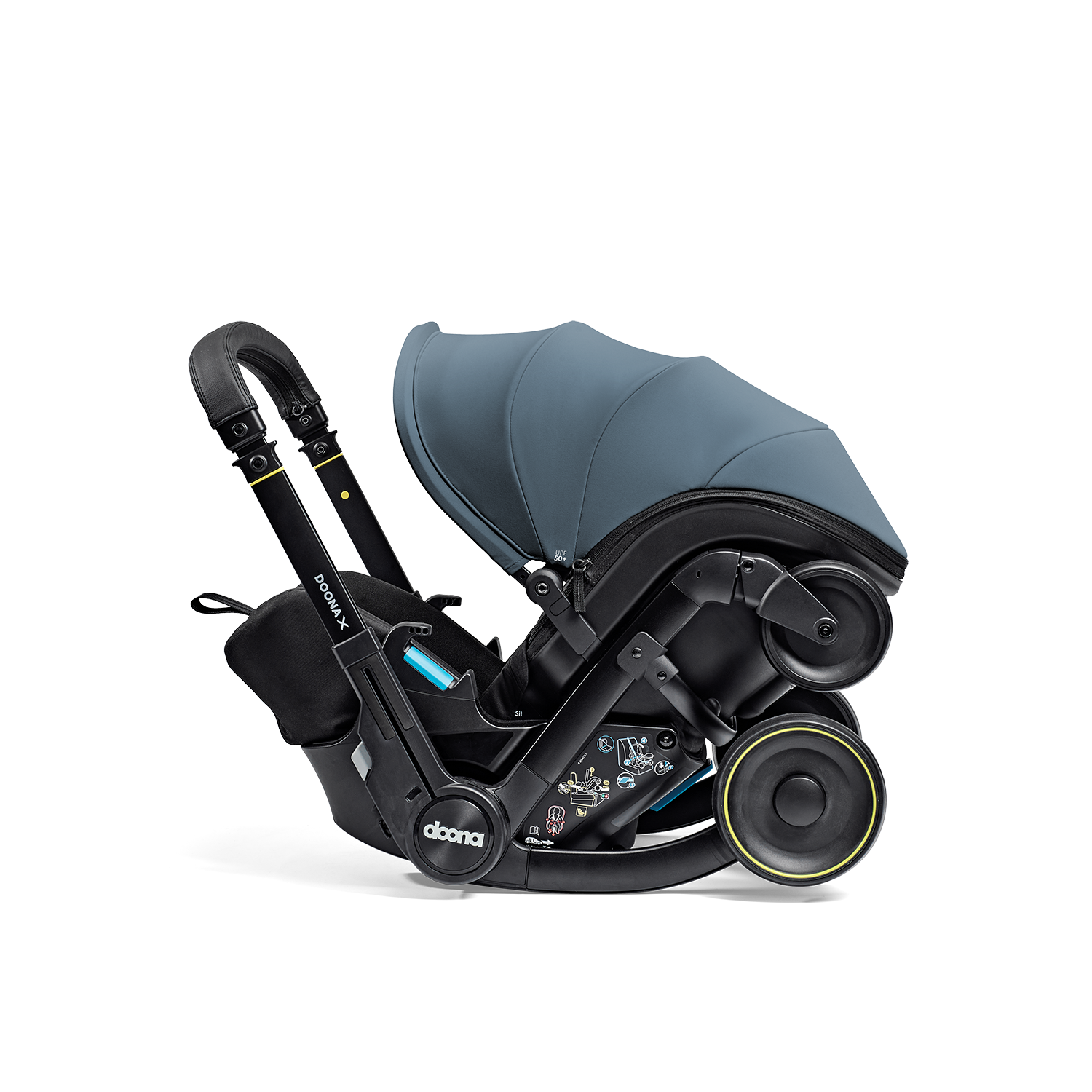 DOONA X_Ocean Blue_262536_Car seat side