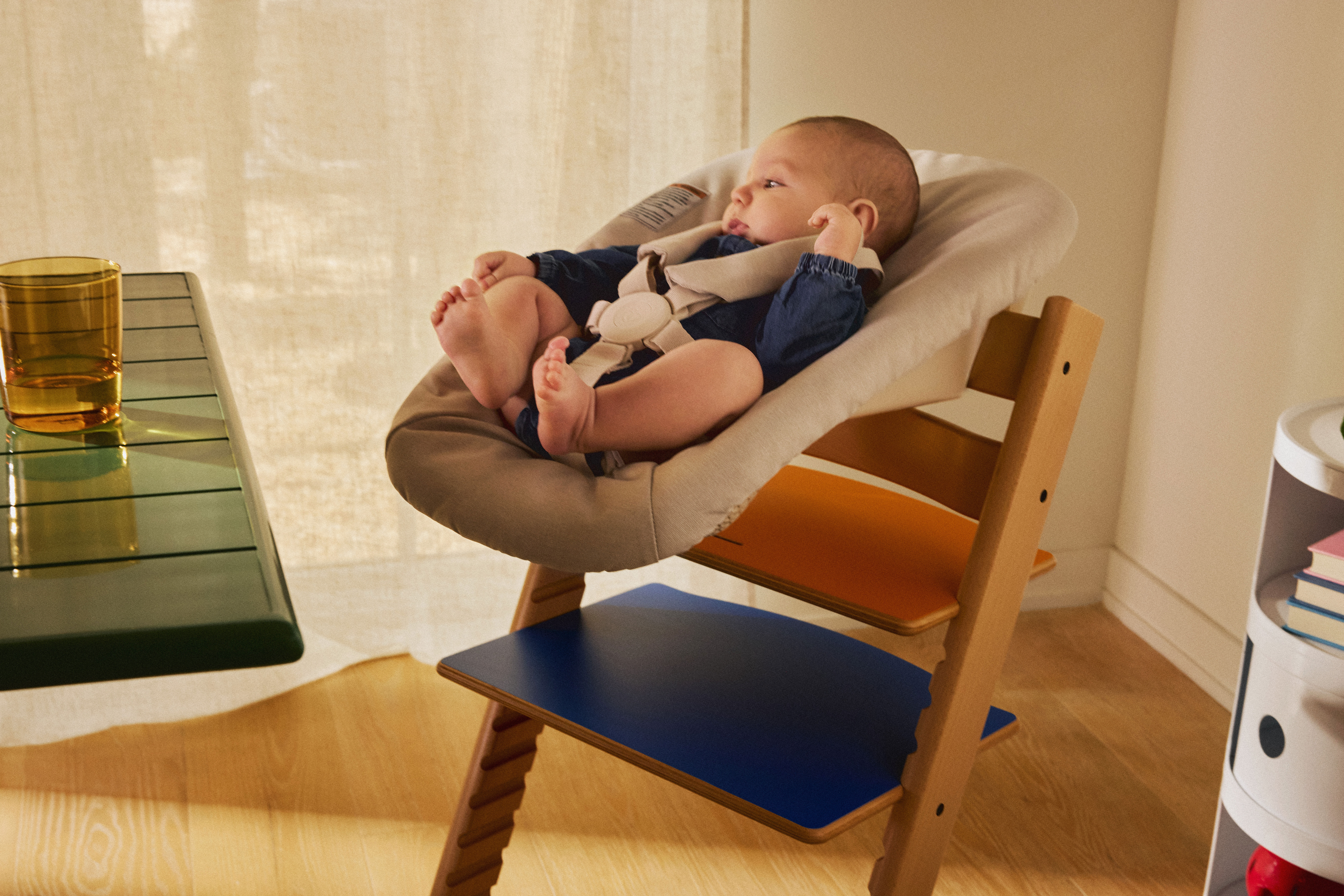 Tripp Trapp® High Chair. Newborn Set. Stokke/MoMA colaboration.