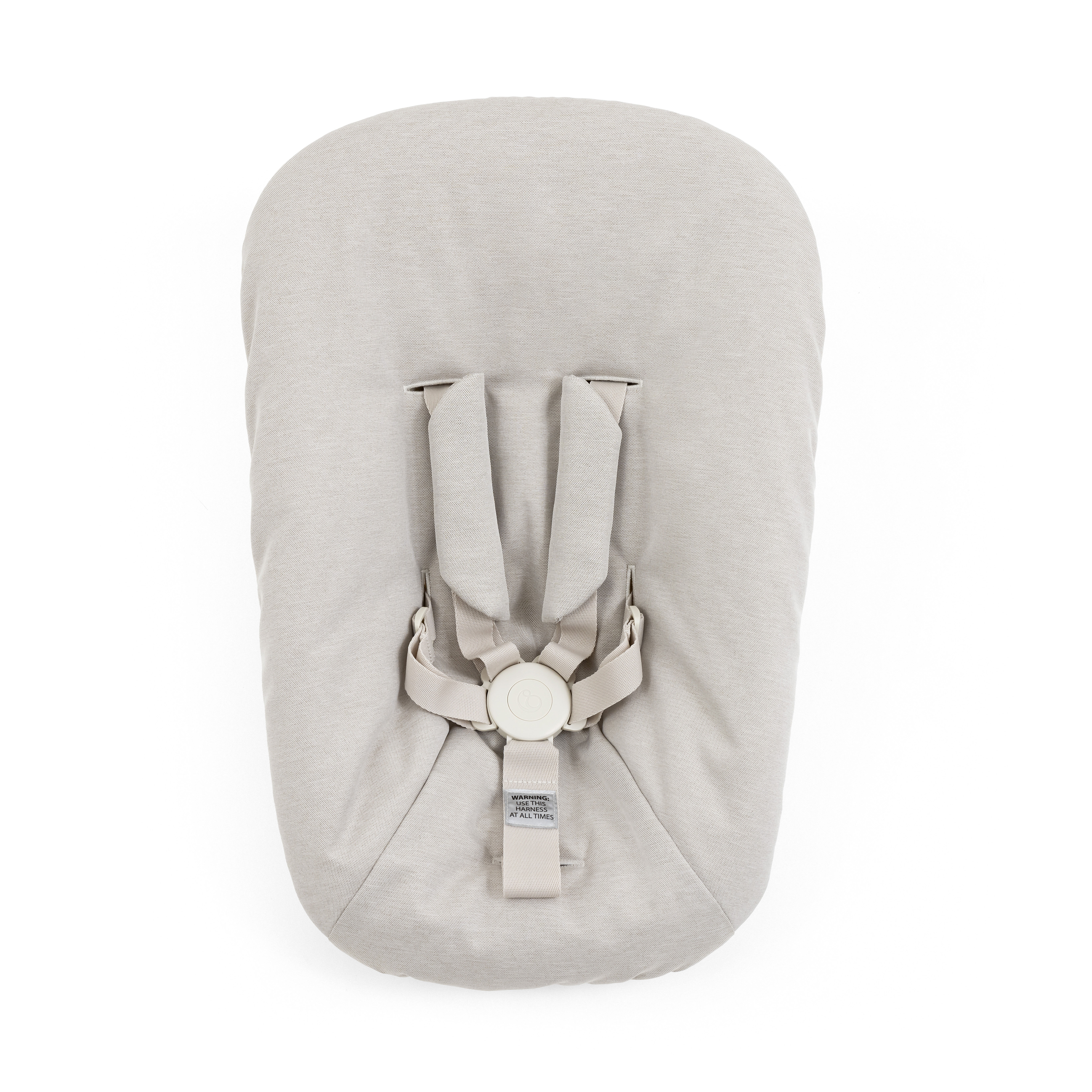 Tripp Trapp® Newborn Set. Vanlla White. Top view.